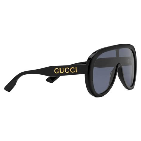 occhiali gucci mascherina vintage|Gucci Occhiali da sole a mascherina.